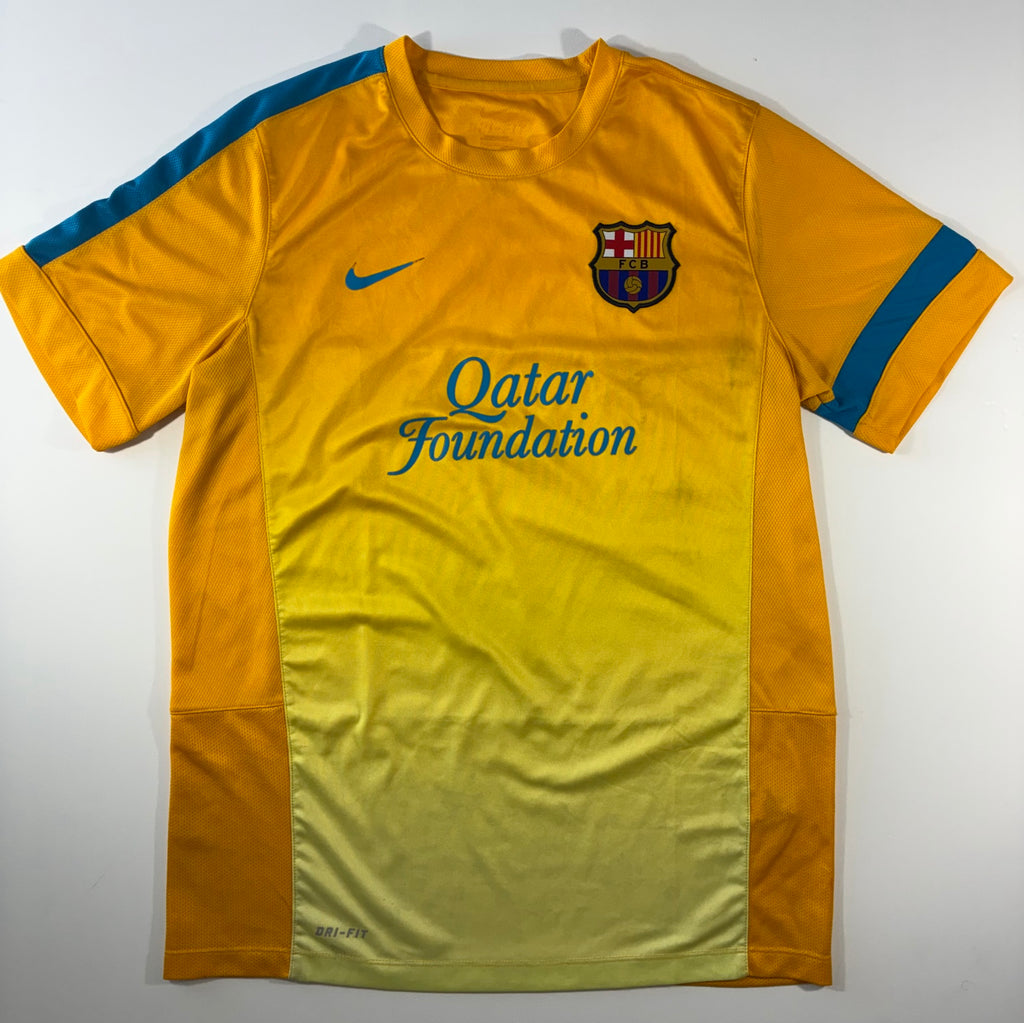 2011/12 FC Barcelona Nike training shirt front, size Large