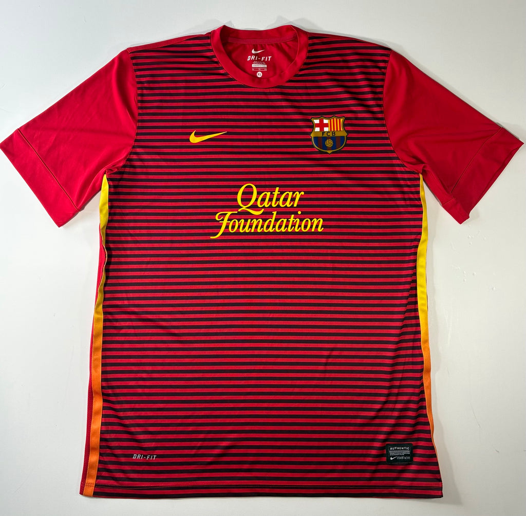 FC Barcelona 2012-13 Nike pre-match shirt size XL front