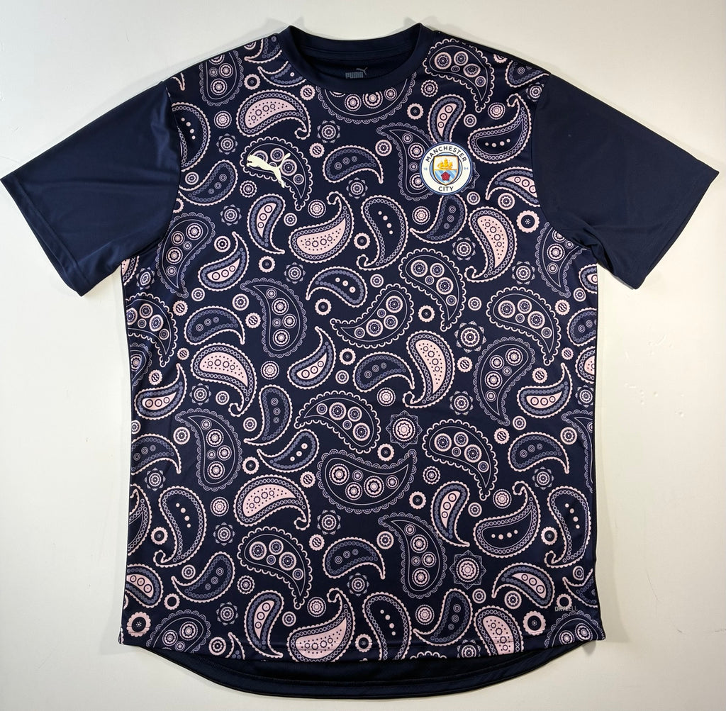 Manchester City 2020-21 Puma pre-match third shirt size XL front