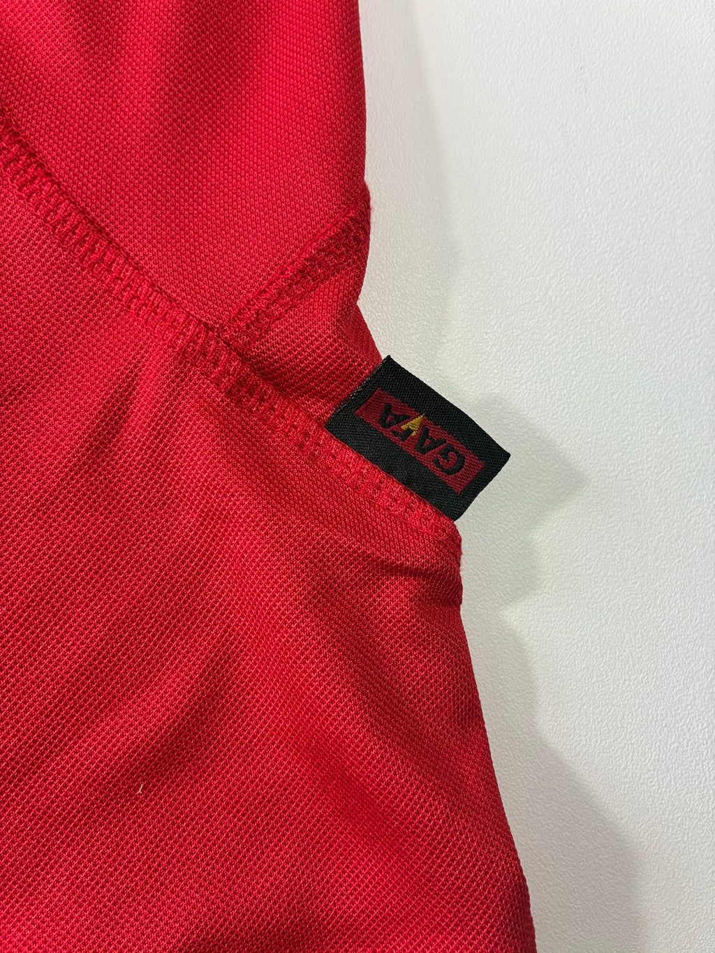 Tiburones Rojos de Veracruz 2013-14 Kappa home jersey side label detail